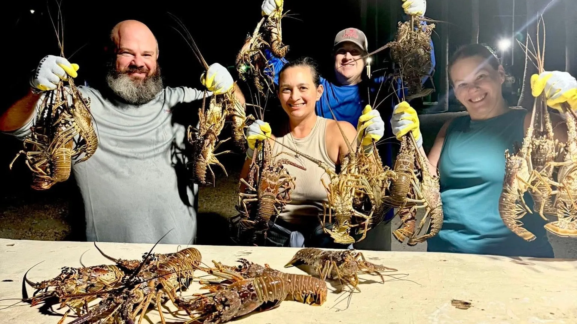 Bully Netting (Lobster) in Marathon, FL
